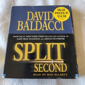 "Split Second" by David Balducci Audio Book on CD!